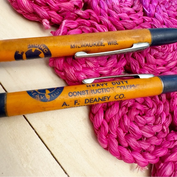 Vintage Redipoint Mechanical Pencil Advertising A.F. Deaney Co. - Picture 5 of 7